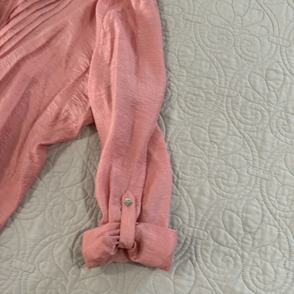 Roz & Ali blouse with 3/4 roll sleeves size XL - Picture 5 of 7